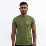 Life Nature Growth Cotton Round Neck New Green T-Shirt